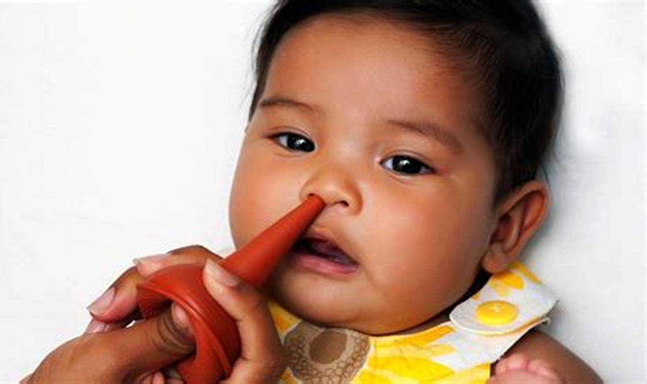 Cara Mengatasi Hidung Tersumbat Pada Bayi